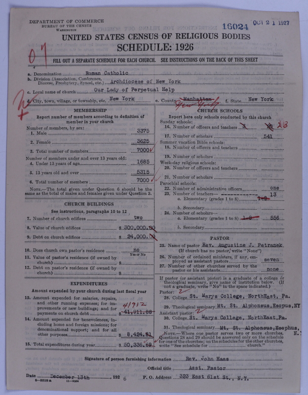 Scan of Roman Catholic Church: 16024