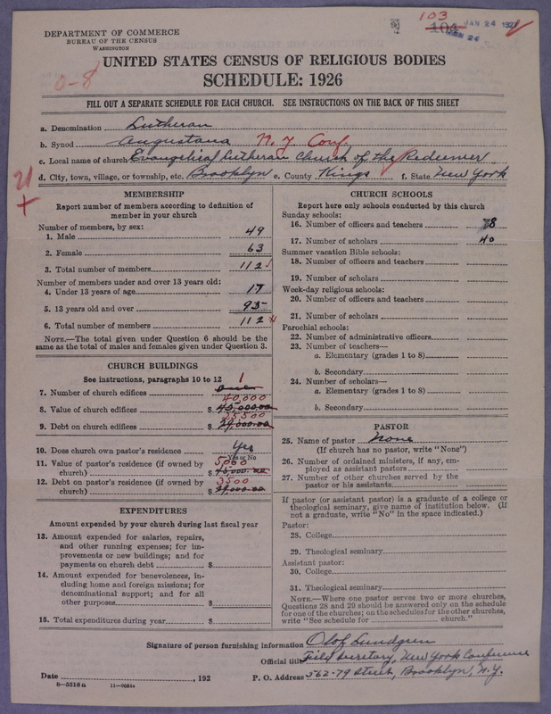 Scan of Evangelical Lutheran Augustana Synod of North America: 103