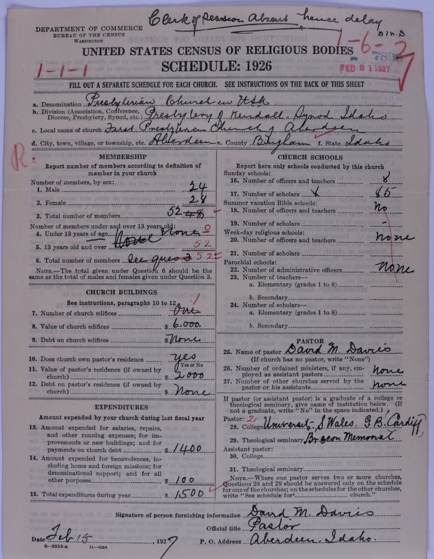 Scan of Presbyterian Church in the United States of America: 7899