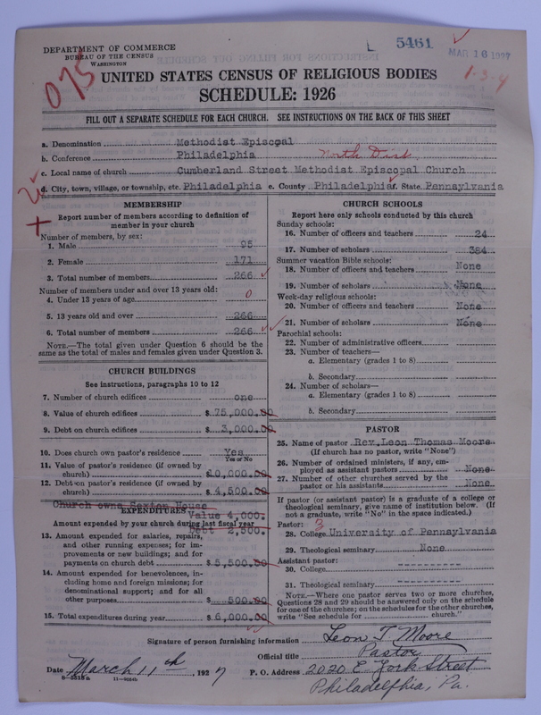 Scan of Methodist Episcopal Church: 5461