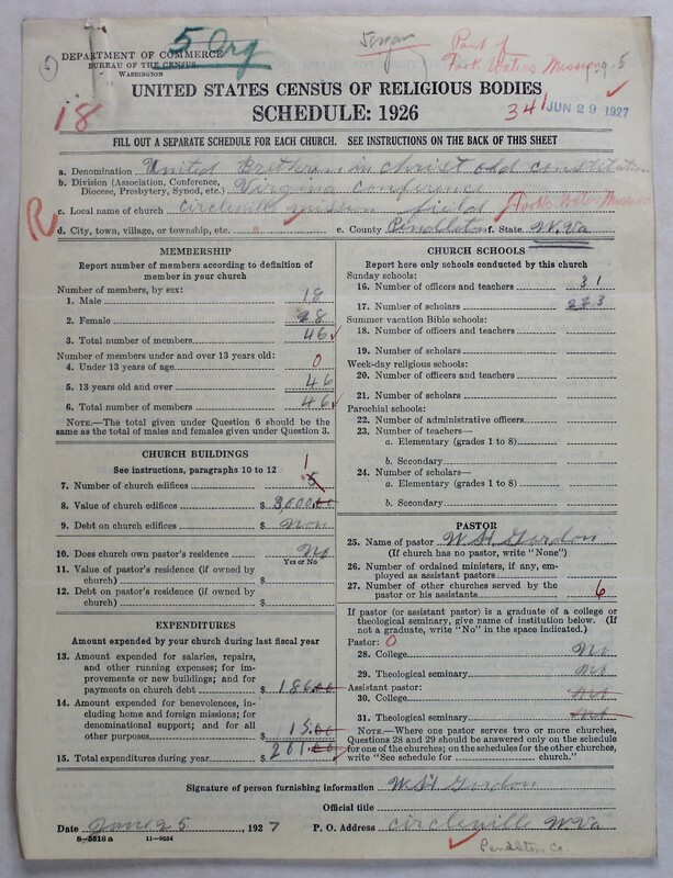 Scan of Church of the United Brethren in Christ (Old Constitution): 341