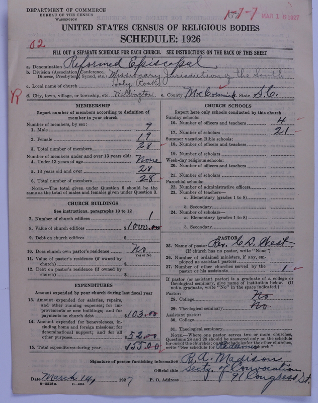 Scan of Reformed Episcopal Church: 67