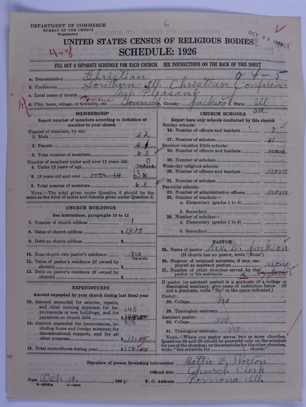 Scan of Christian Church (General Convention of the Christian Church): 584