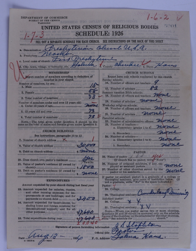 Scan of Presbyterian Church in the United States of America: 5901