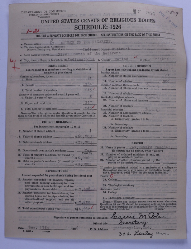 Scan of Church of the Nazarene: 254