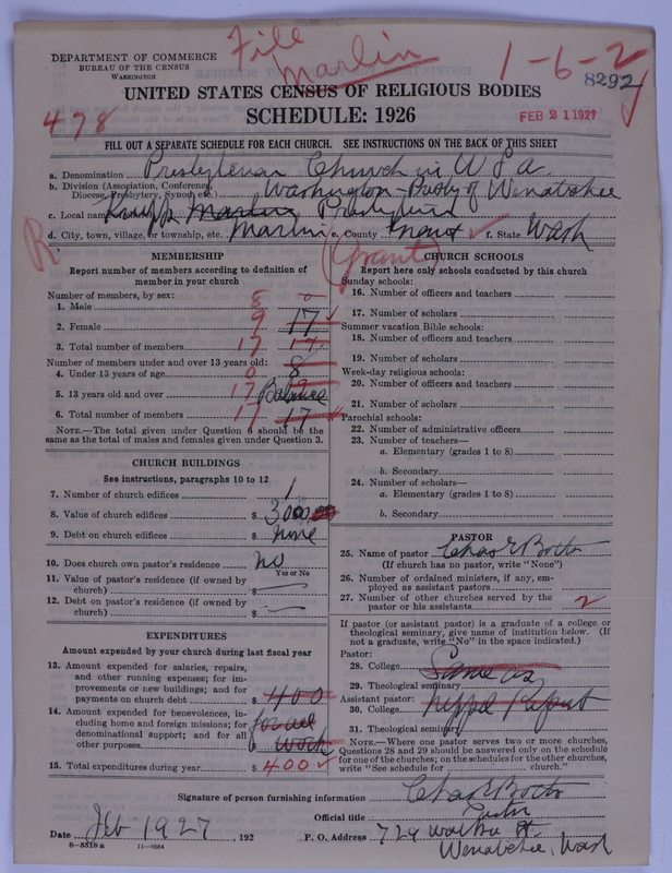 Scan of Presbyterian Church in the United States of America: 8292