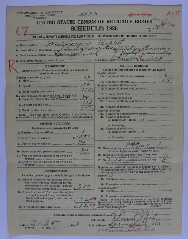 Scan of Landmark Baptist of America: 215