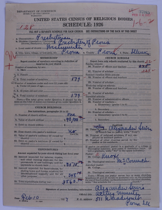 Scan of Presbyterian Church in the United States of America: 3785