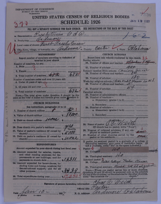 Scan of Presbyterian Church in the United States of America: 7328