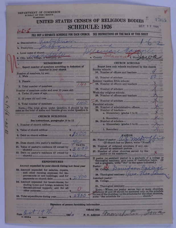 Scan of Presbyterian Church in the United States of America: 4765