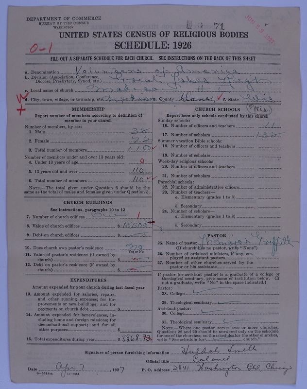Scan of Volunteers of America: 71