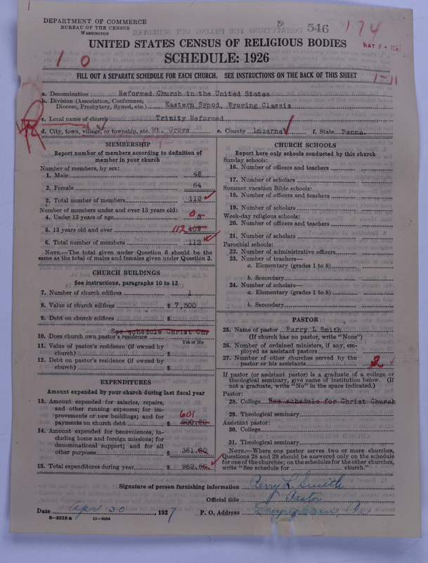 Scan of Reformed Church in the United States: 546