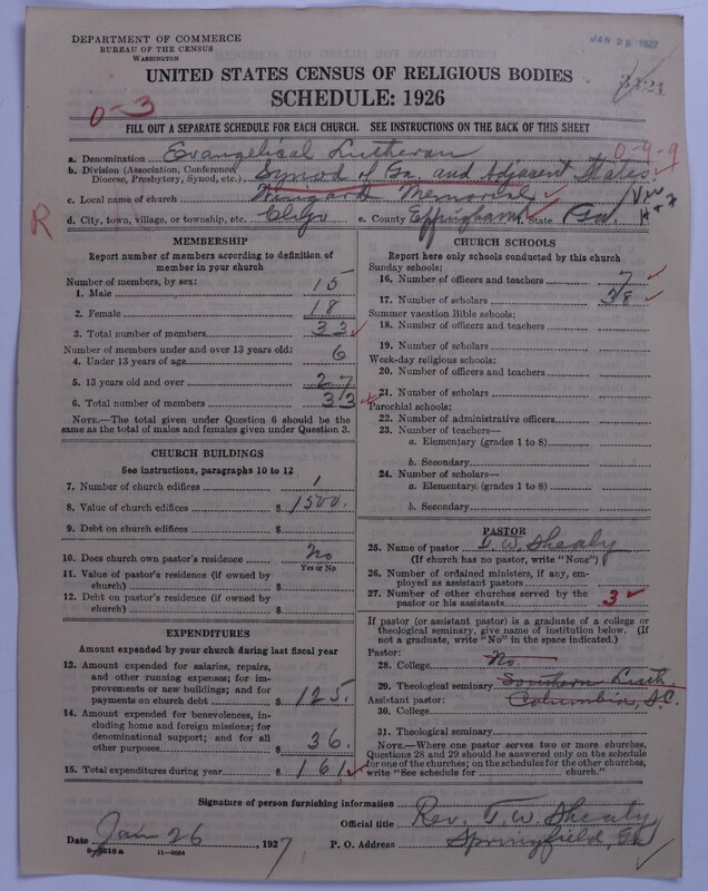 Scan of United Lutheran Church in America: 3421