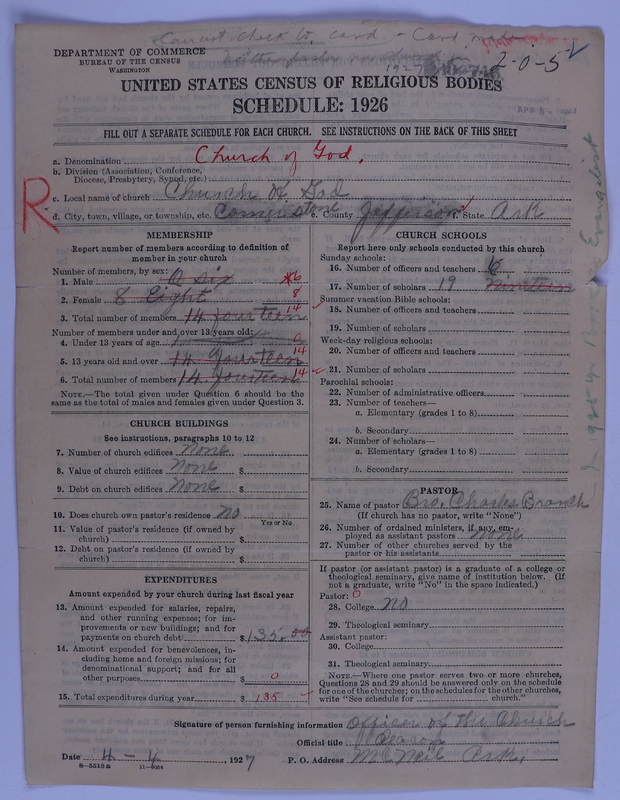 Scan of Church of God (Headquarters, Anderson, Ind.): 746