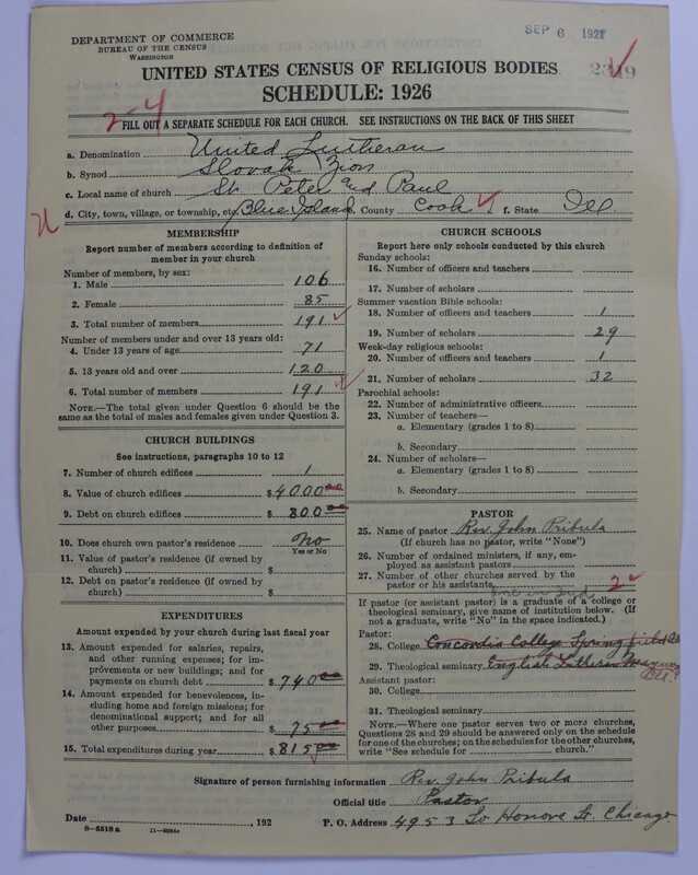 Scan of United Lutheran Church in America: 2349