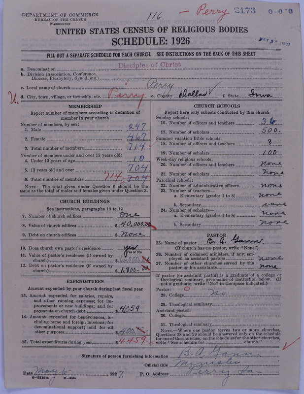 Scan of Disciples of Christ: 2173