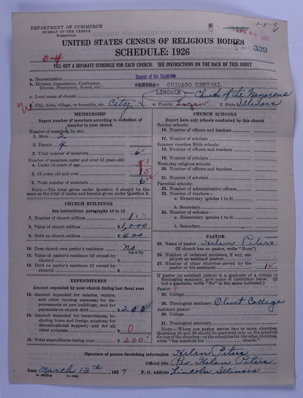 Scan of Church of the Nazarene: 339