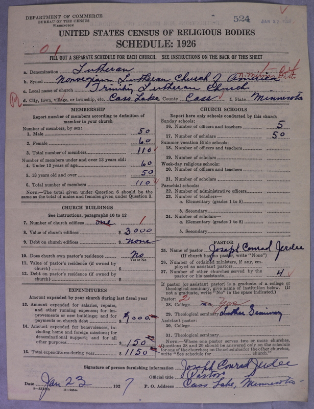 Scan of Norwegian Lutheran Church of America: 524