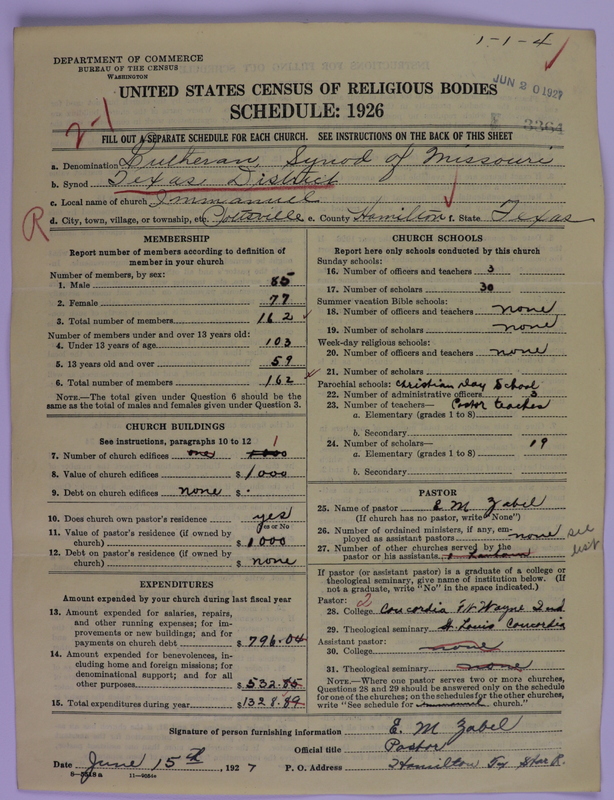 Scan of Evangelical Lutheran Synodical Conference of America: Evangelical Lutheran Synod of Missouri, Ohio, and Other States: 3364
