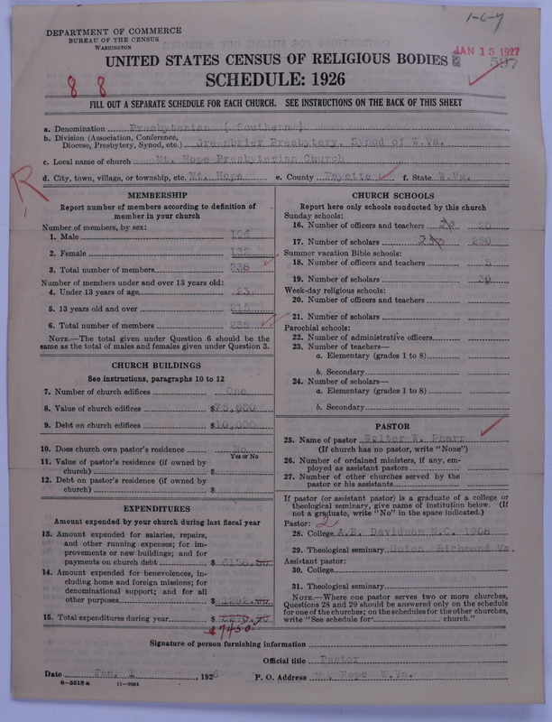 Scan of Presbyterian Church in the United States: 597