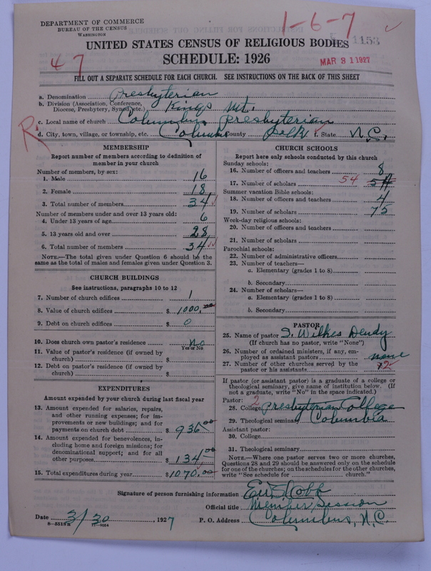 Scan of Presbyterian Church in the United States: 1153