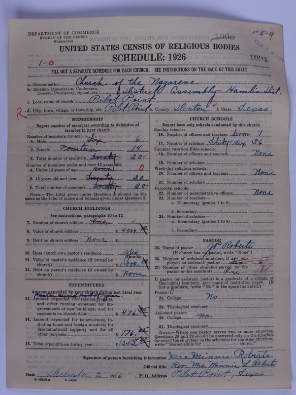 Scan of Church of the Nazarene: 1094