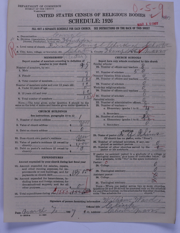 Scan of Congregational Churches: 807