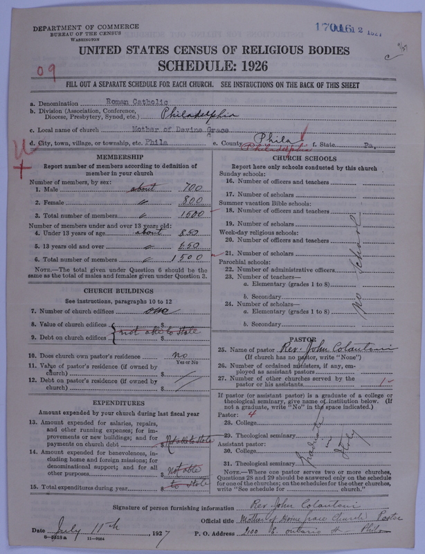 Scan of Roman Catholic Church: 17016