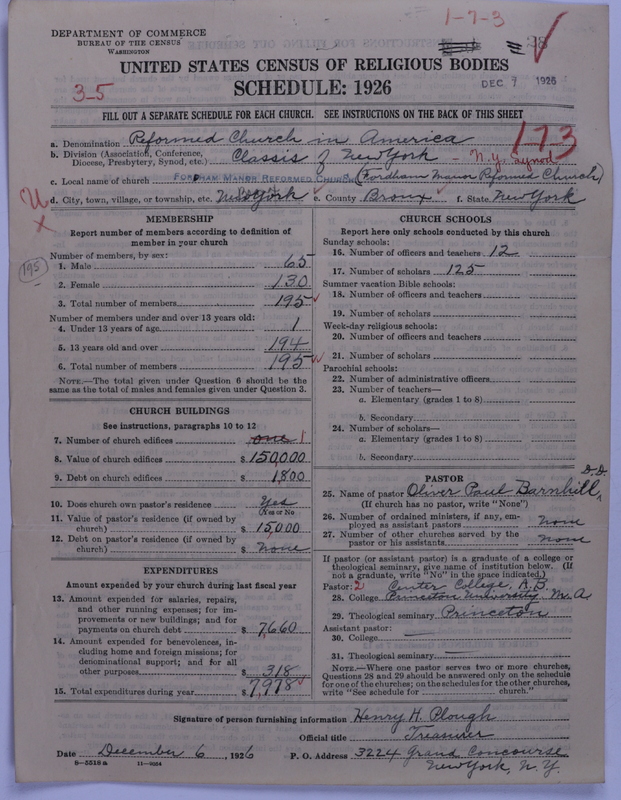 Scan of Reformed Church in America: 28