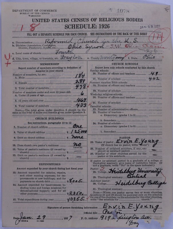 Scan of Reformed Church in the United States: 1078