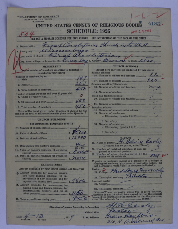 Scan of Presbyterian Church in the United States of America: 4183