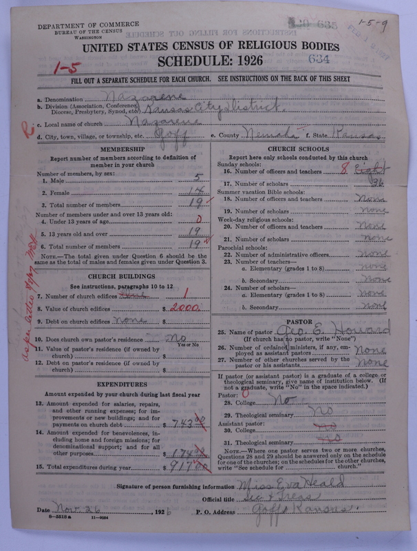 Scan of Church of the Nazarene: 634