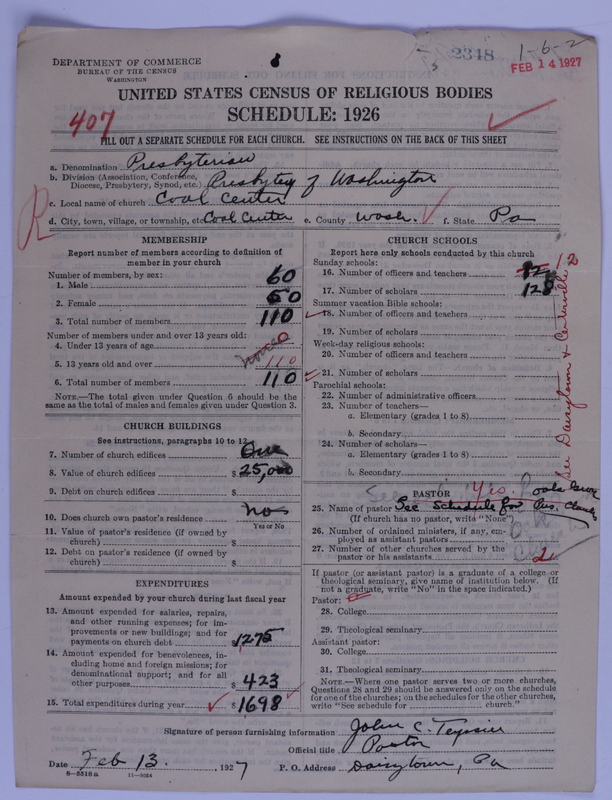 Scan of Presbyterian Church in the United States of America: 2348