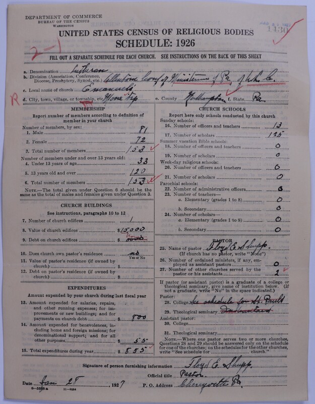 Scan of United Lutheran Church in America: 1430
