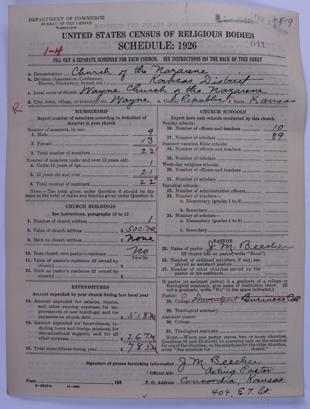 Scan of Church of the Nazarene: 641