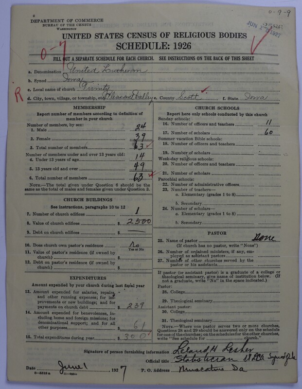 Scan of United Lutheran Church in America: 2586
