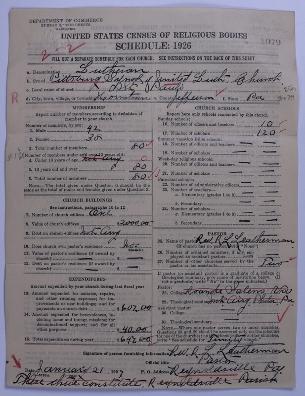 Scan of United Lutheran Church in America: 1079