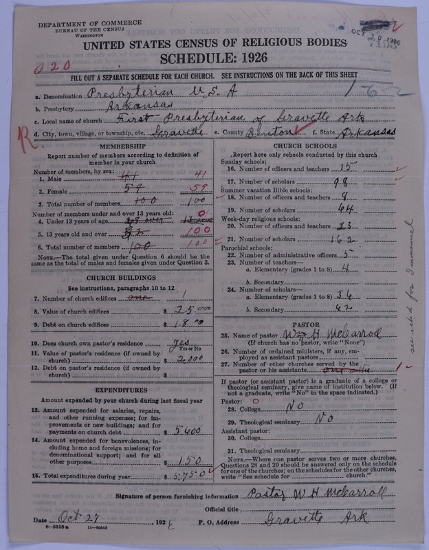 Scan of Presbyterian Church in the United States of America: 7193