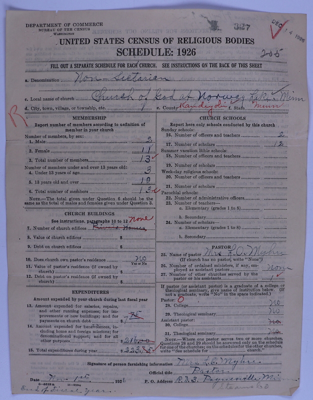 Scan of Church of God (Headquarters, Anderson, Ind.): 327