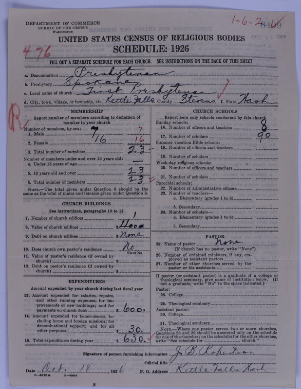 Scan of Presbyterian Church in the United States of America: 8409