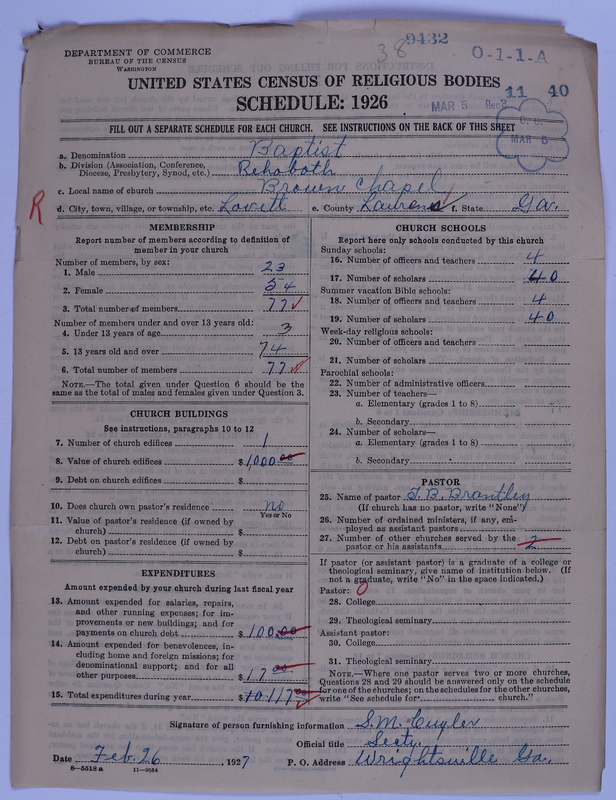 Scan of Negro Baptists: 9432