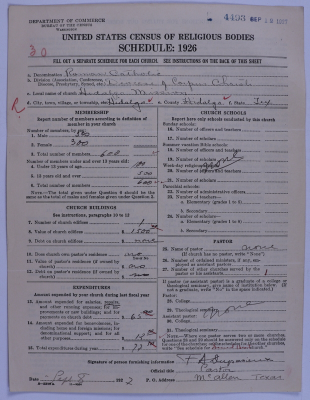 Scan of Roman Catholic Church: 4493