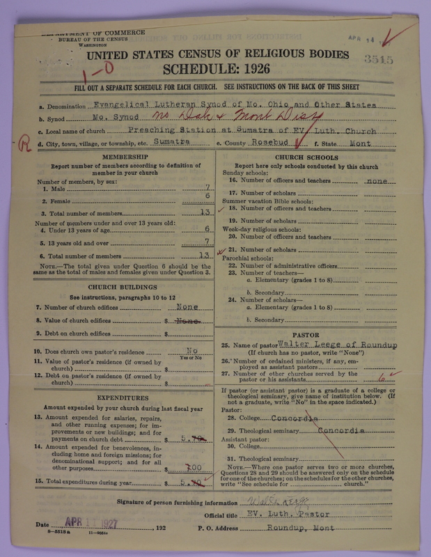 Scan of Evangelical Lutheran Synodical Conference of America: Evangelical Lutheran Synod of Missouri, Ohio, and Other States: 3515
