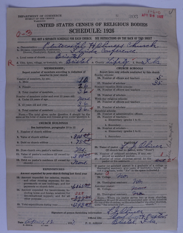 Scan of Pentecostal Holiness Church: 203