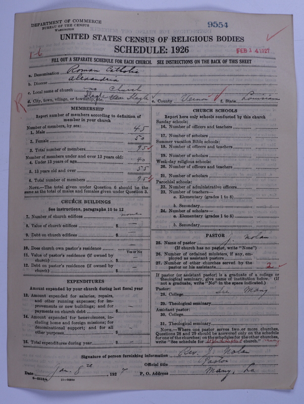 Scan of Roman Catholic Church: 9554