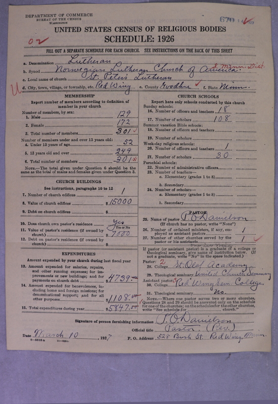 Scan of Norwegian Lutheran Church of America: 670