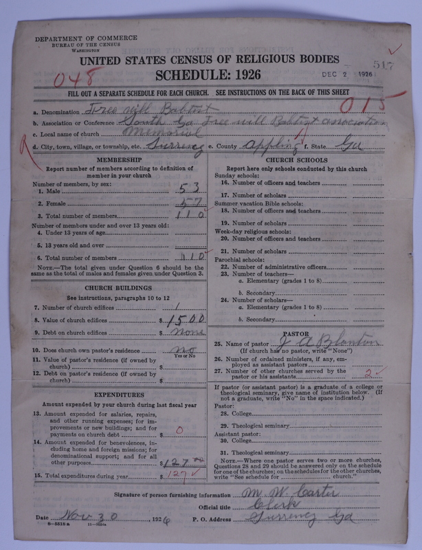 Scan of Free Will Baptists: 517