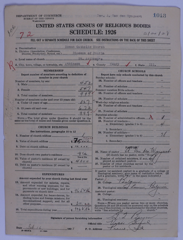 Scan of Roman Catholic Church: 1013