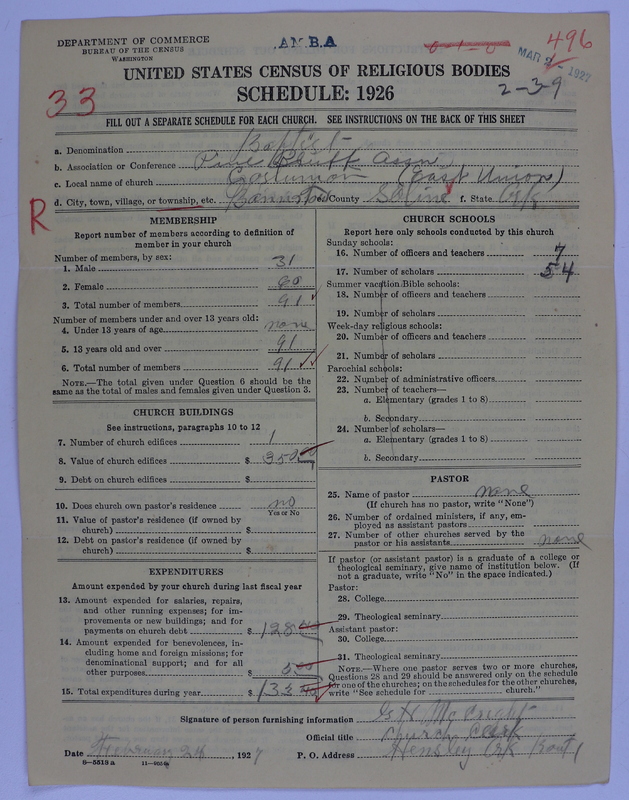 Scan of Landmark Baptist of America: 496