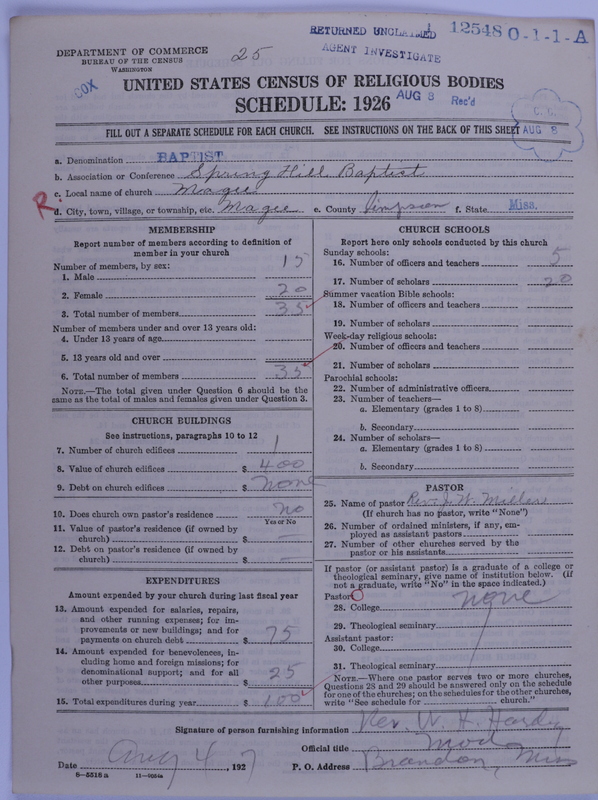 Scan of Negro Baptists: 12548